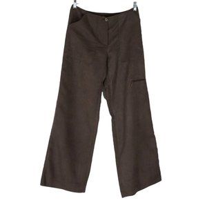 Motivi Pants Womens Size 10 Super Soft Lightweight Cargo Pocket Wide Leg